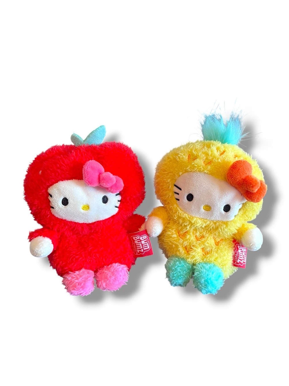 Bum Bumz Sanrio Hello Kitty Fruits Blind Box Plush Apple and Pineapple